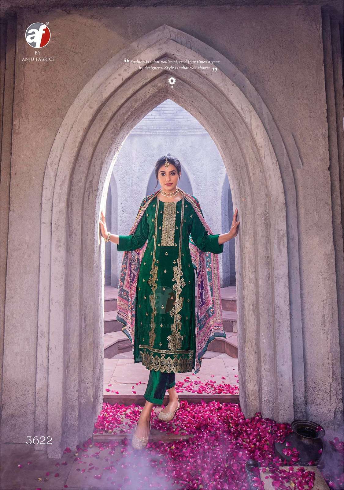 Anju Fabrics Dastoor vol -5 Kurti Wholesale catalog