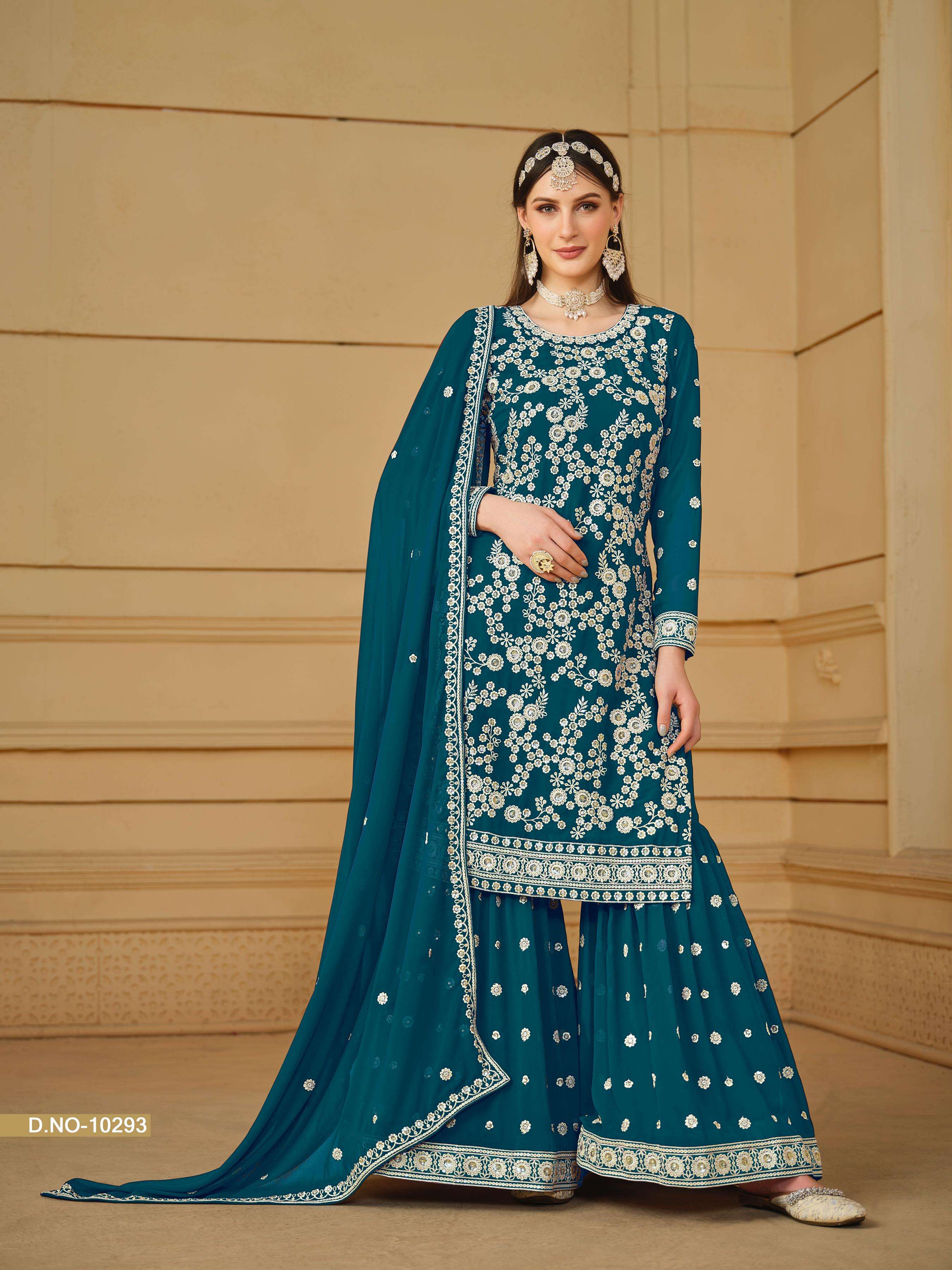 Anjubaa Vol 29 Faux Georgette Salwar Kameez Wholesale catalog