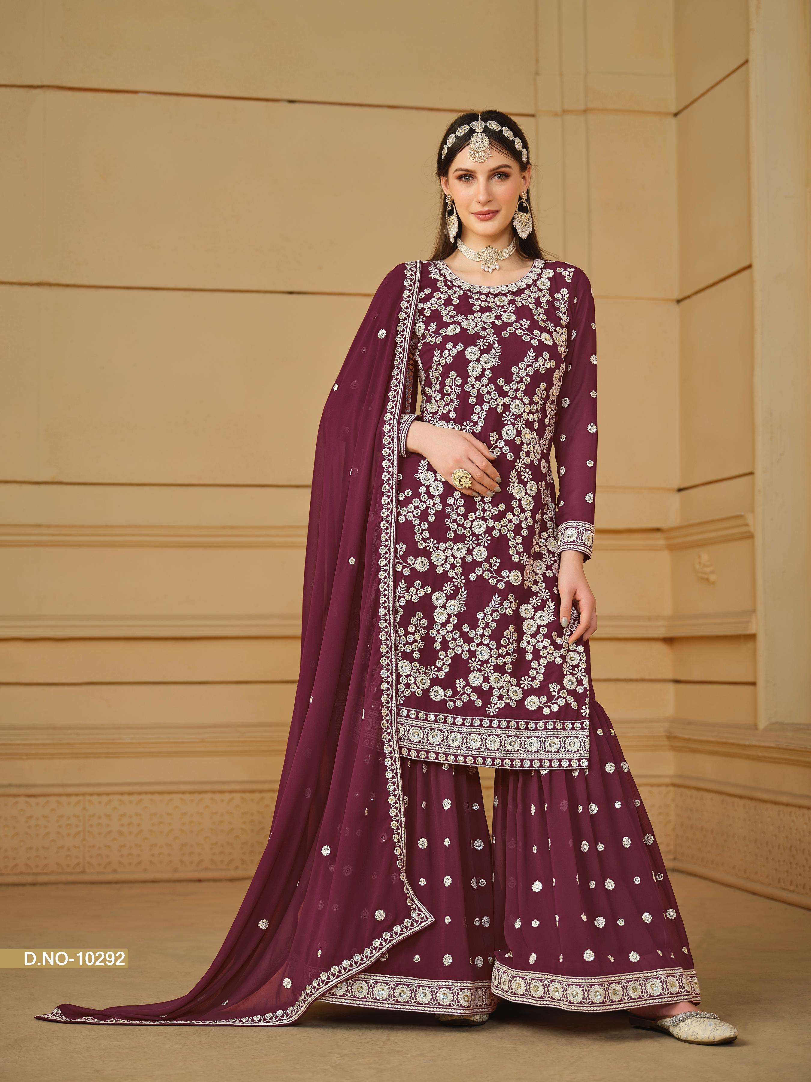 Anjubaa Vol 29 Faux Georgette Salwar Kameez Wholesale catalog