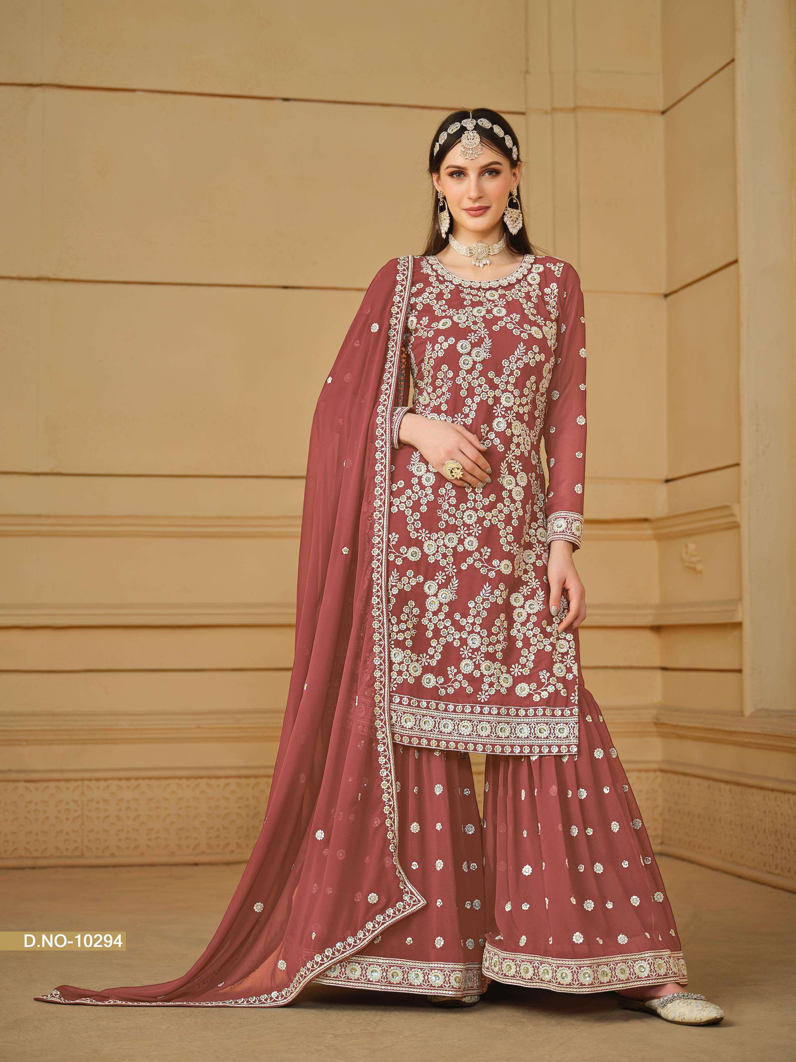 Anjubaa Vol 29 Faux Georgette Salwar Kameez Wholesale catalog