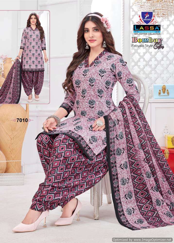Ap Lassa Bombay Cotton Vol 7 Printed Dress Material Wholesale catalog