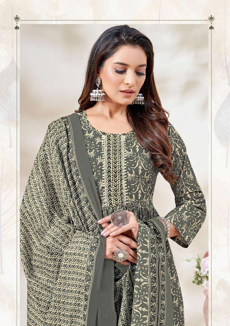 Balaji Nayra Vol-1 – Nayra Kurti Pant With Dupatta Wholesale Catalog