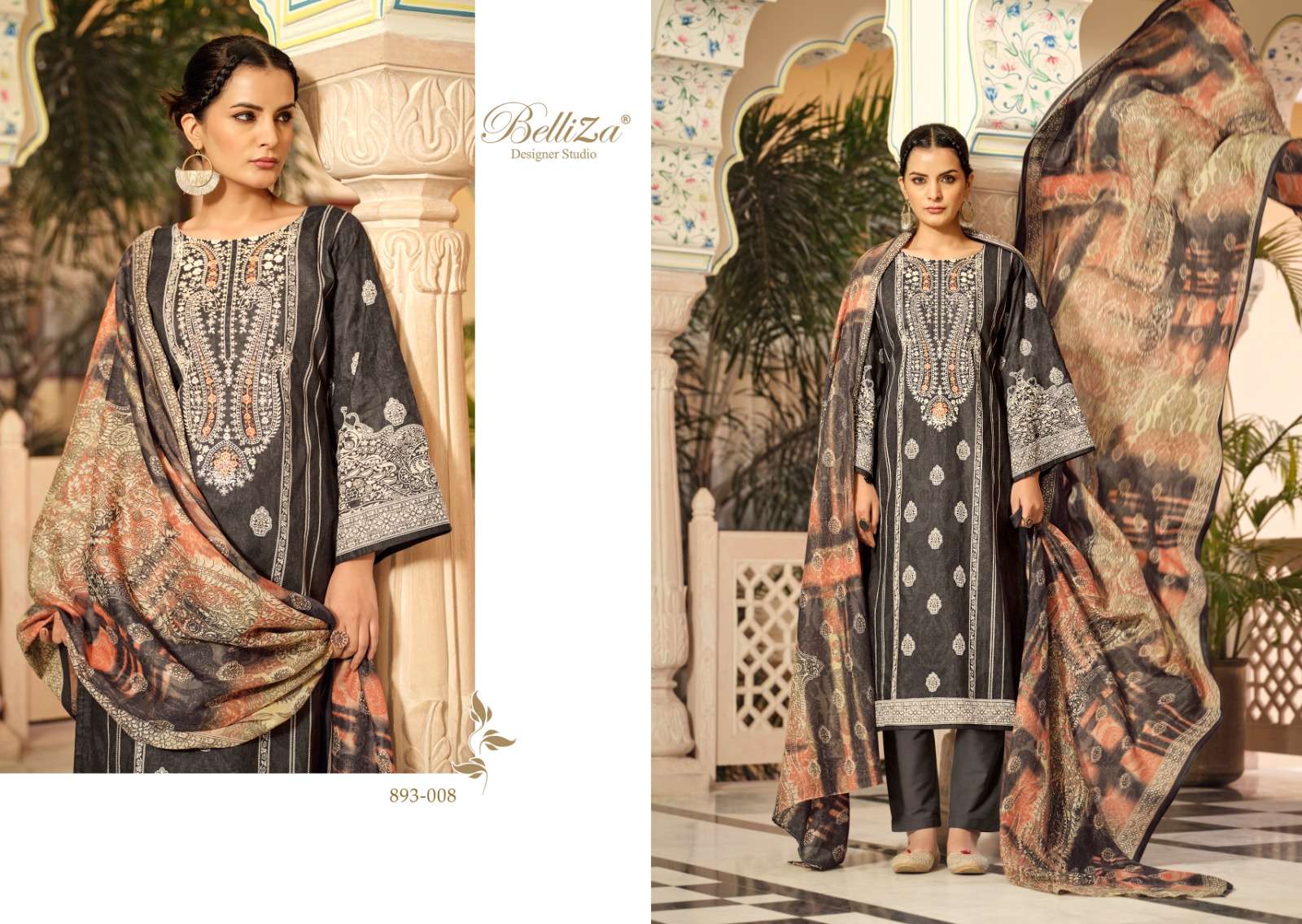 Belliza Naira Vol 41 Cotton Digital Printed Dress Material Wholesale catalog