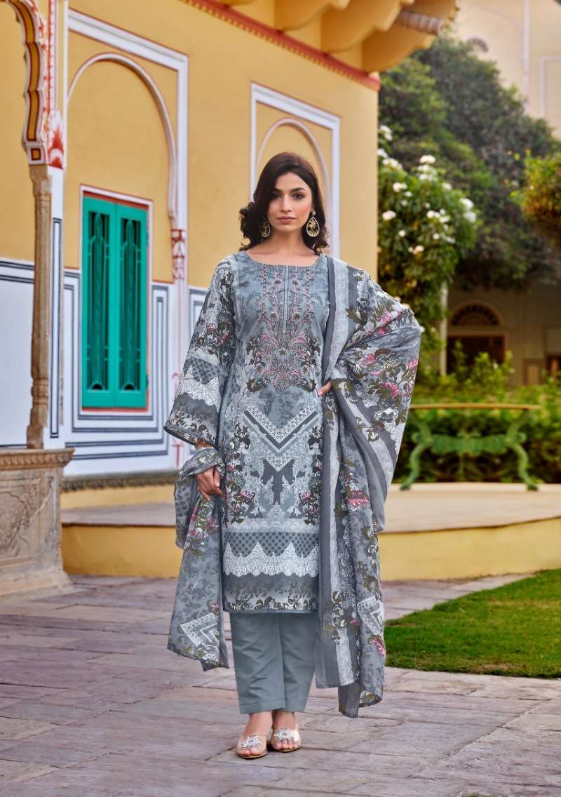 Belliza Naira Vol 42 Cotton Printed Dress Material Wholesale catalog