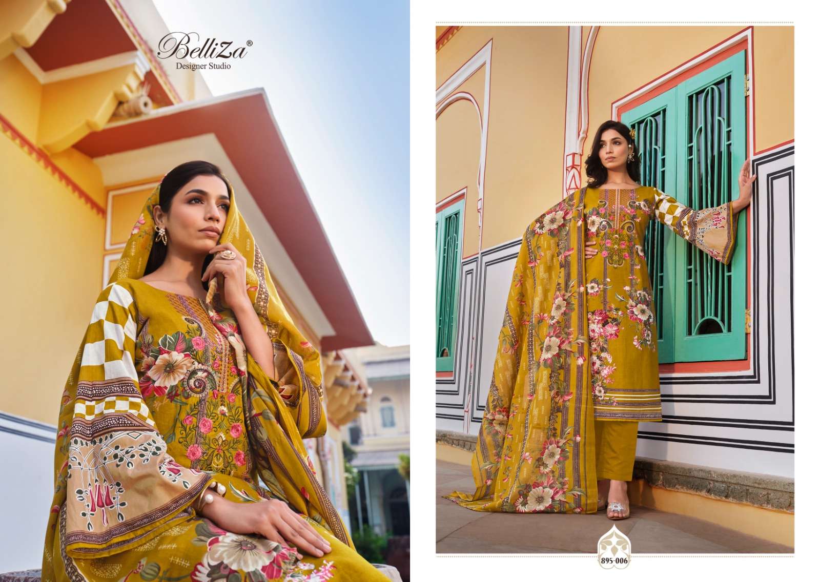 Belliza Naira Vol 42 Cotton Printed Dress Material Wholesale catalog