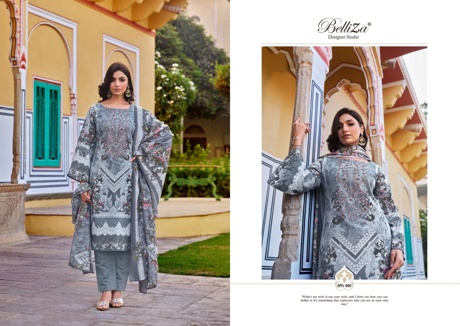 Belliza Naira Vol 42 Cotton Printed Dress Material Wholesale catalog