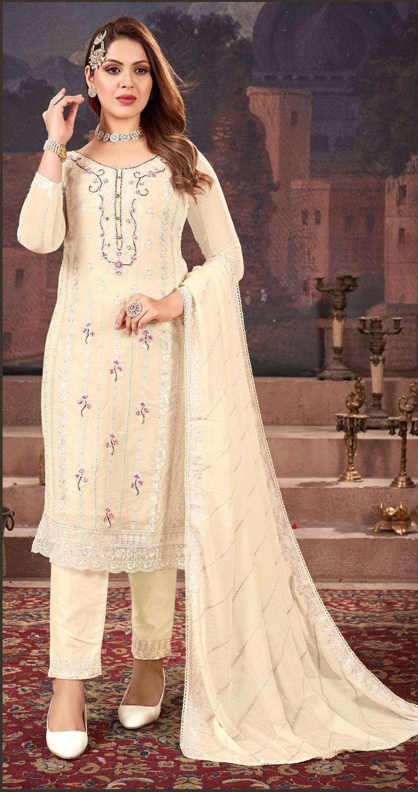 Bilqis B 44 A To D Georgette Salwar Kameez Wholesale catalog