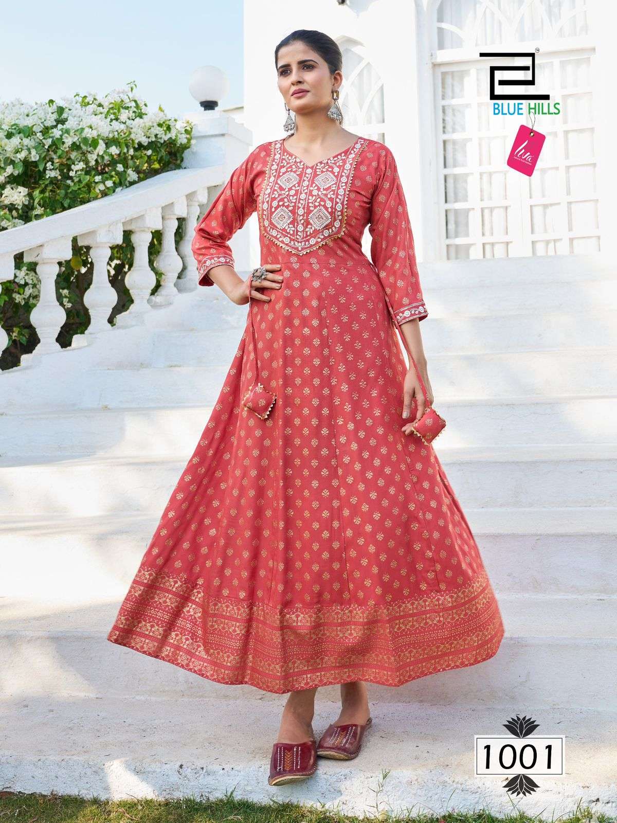 BLUE HILLS BLOCK BUSTER Kurti Wholesale catalog