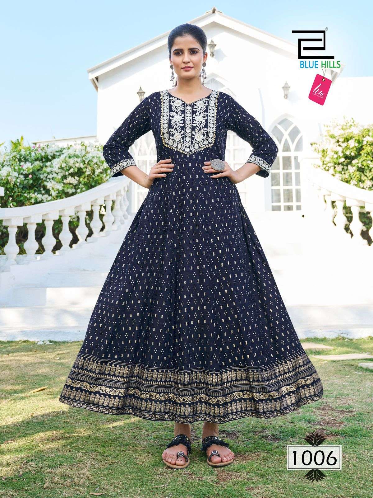 BLUE HILLS BLOCK BUSTER Kurti Wholesale catalog