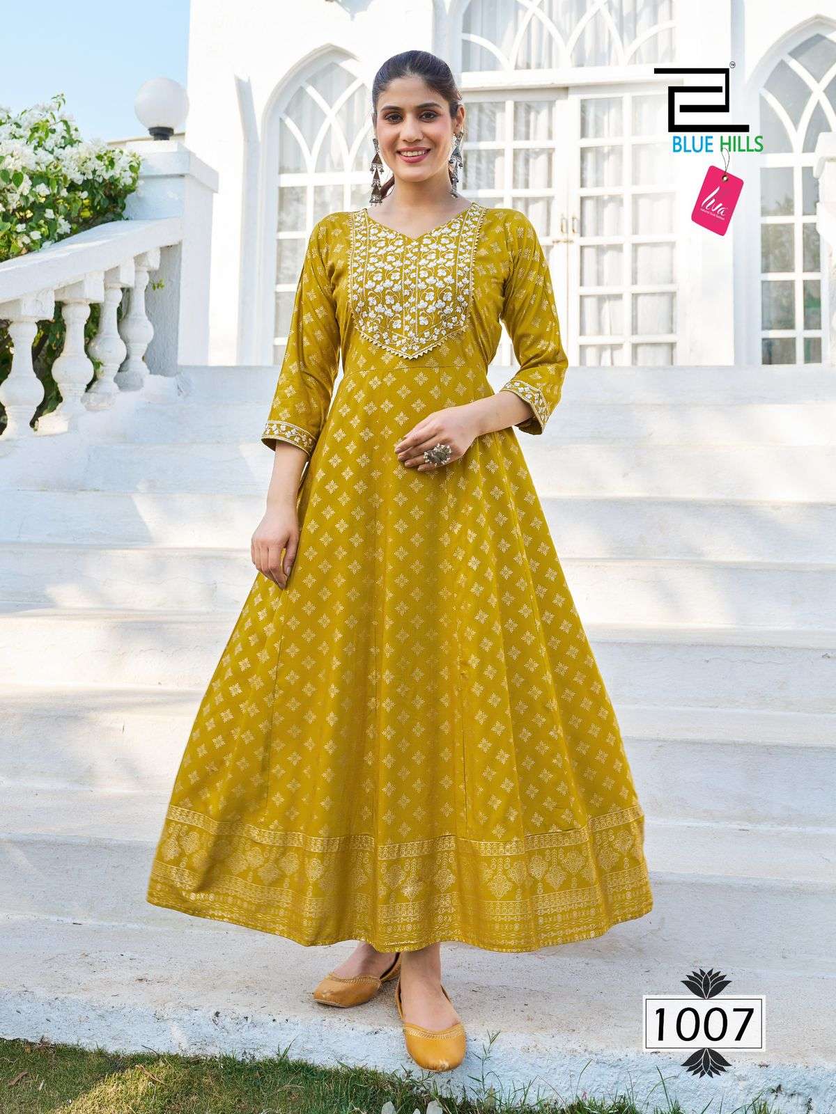 BLUE HILLS BLOCK BUSTER Kurti Wholesale catalog