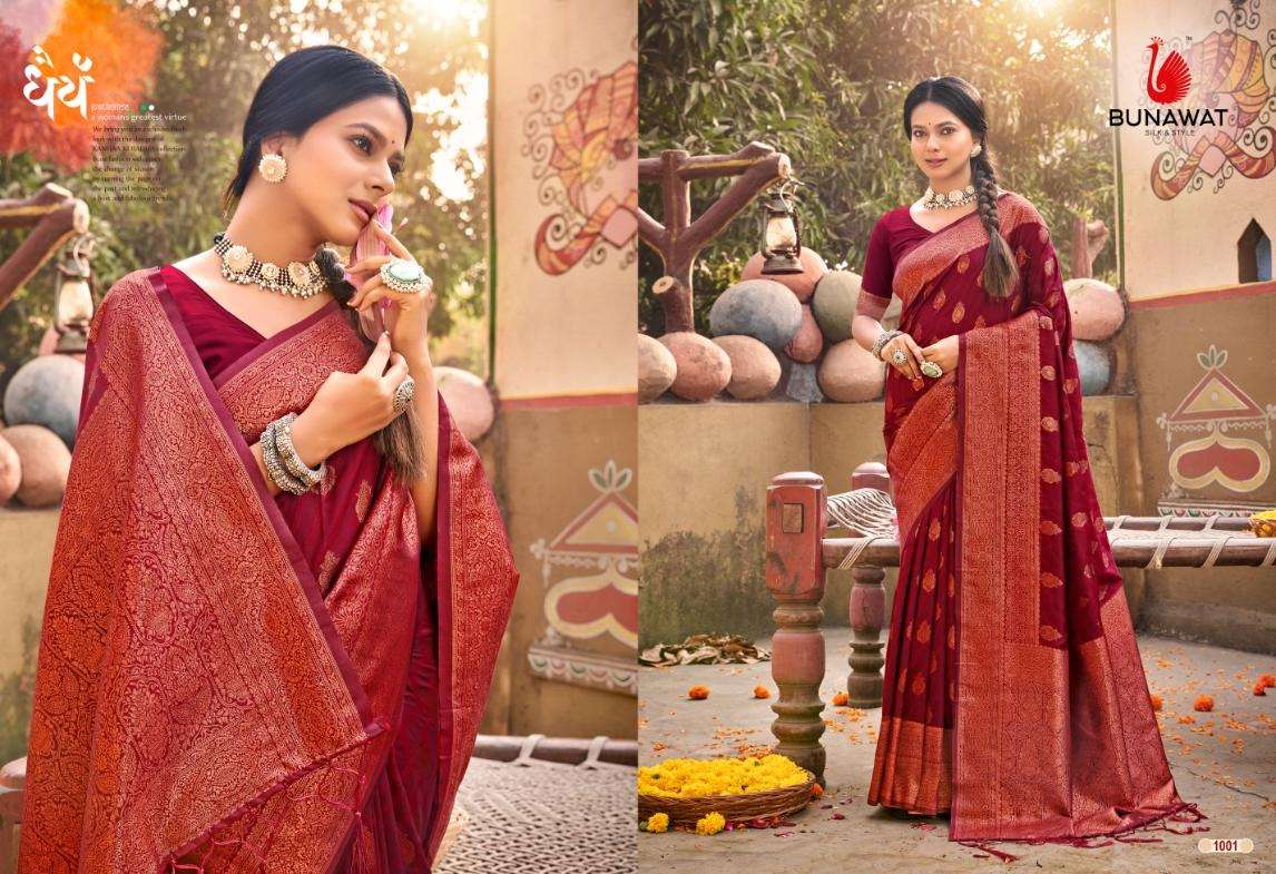 BUNAWAT AMRIT VARSHA Banarasi Silk Saree Wholesale catalog