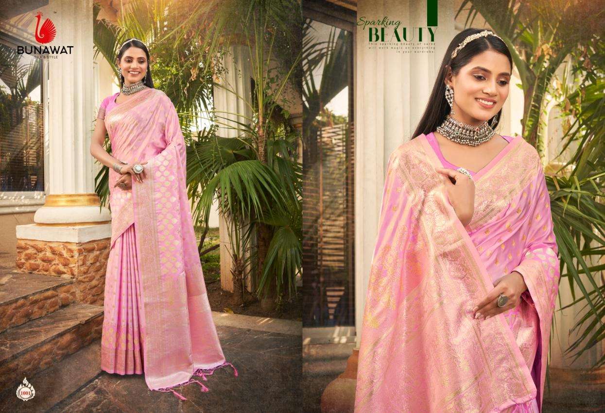BUNAWAT GULKAND Silk Saree Wholesale catalog