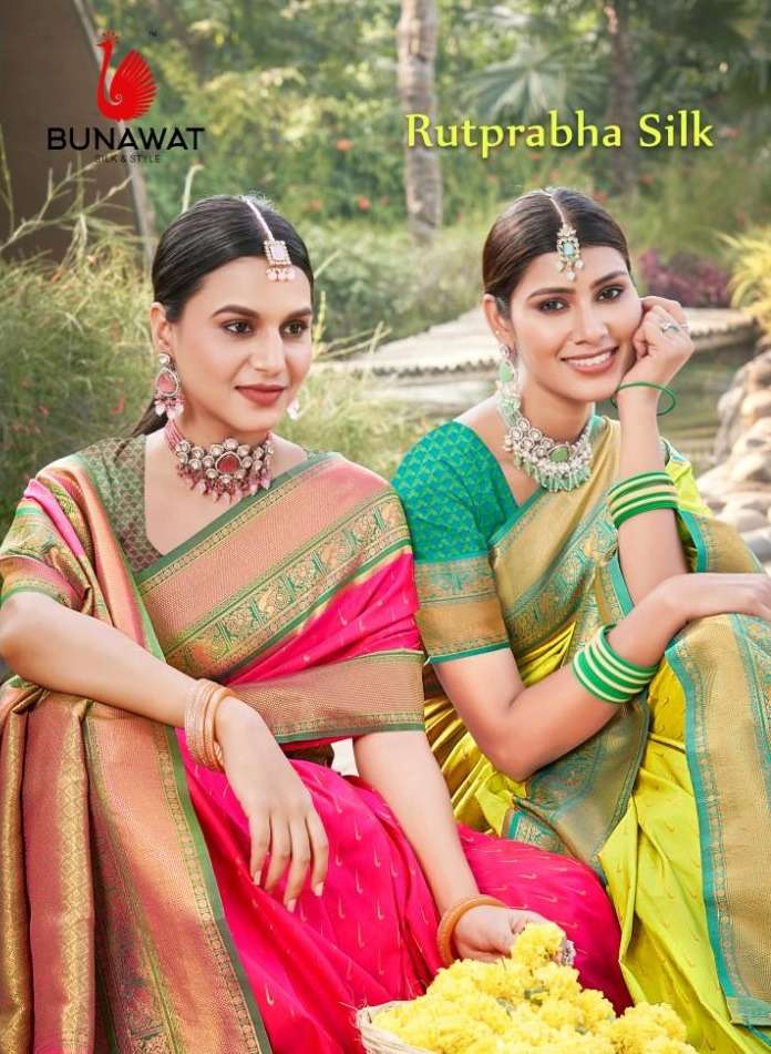 BUNAWAT RUTPRABHA SILK Banarasi Silk Saree Wholesale catalog