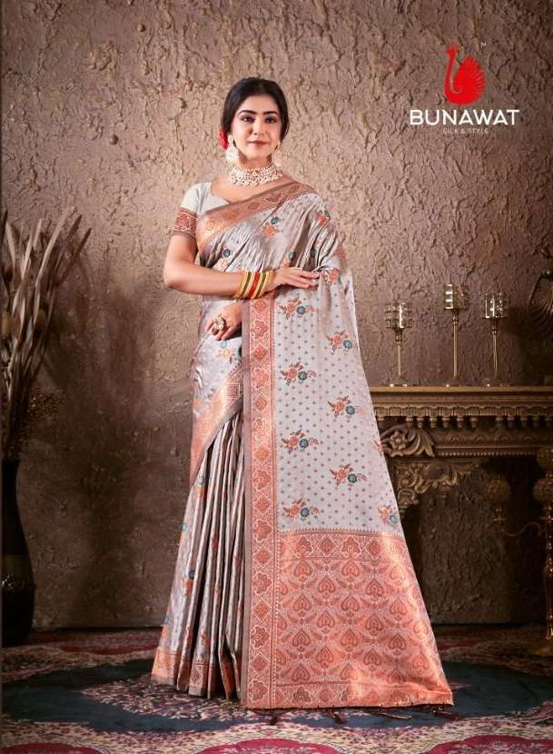 BUNAWAT VARKALA SILK Saree Wholesale catalog