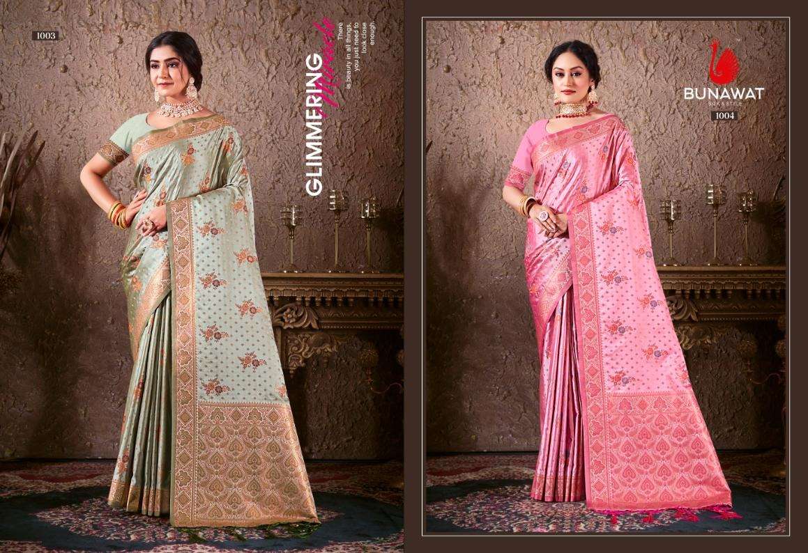 BUNAWAT VARKALA SILK Saree Wholesale catalog
