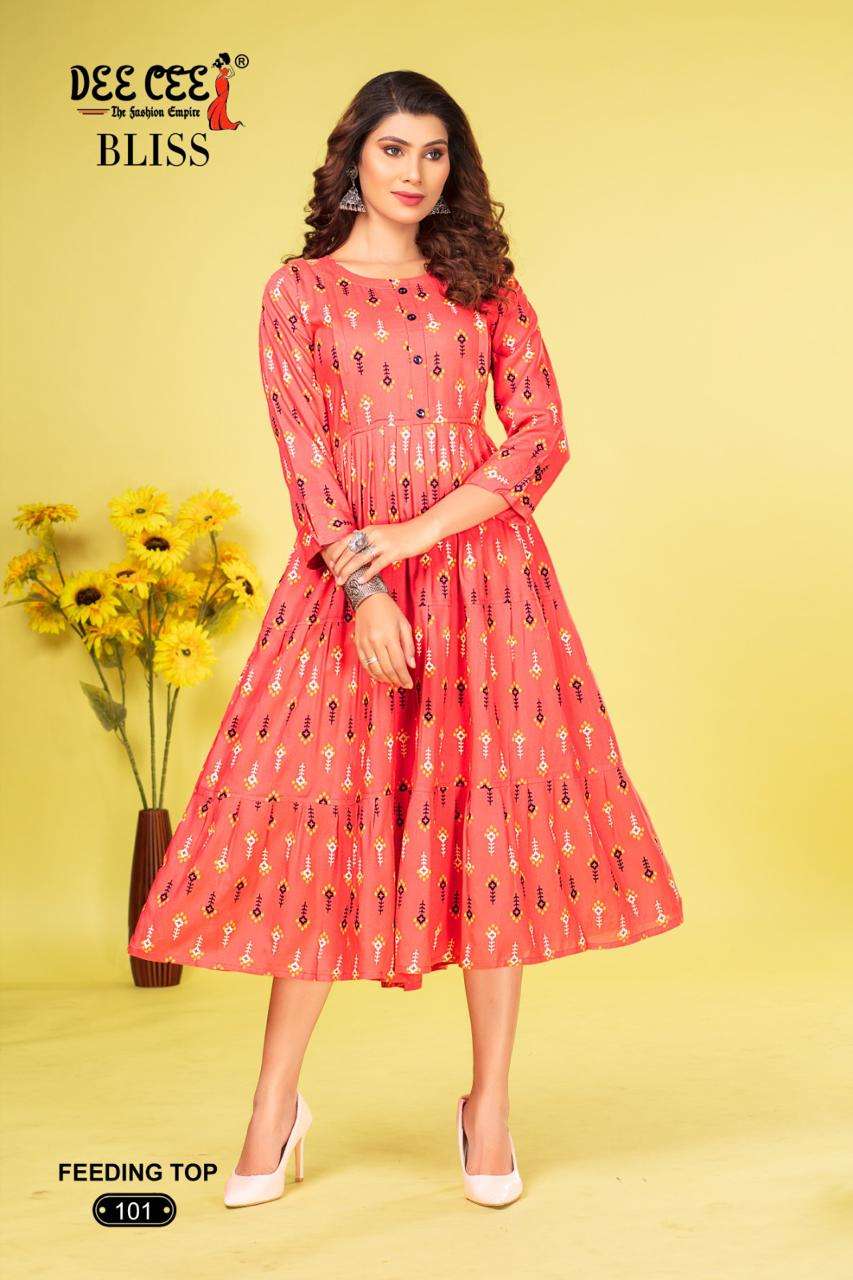 DeeCee BLISS Kurti Wholesale catalog