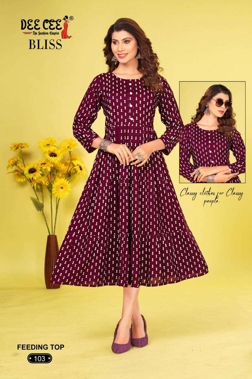 DeeCee BLISS Kurti Wholesale catalog
