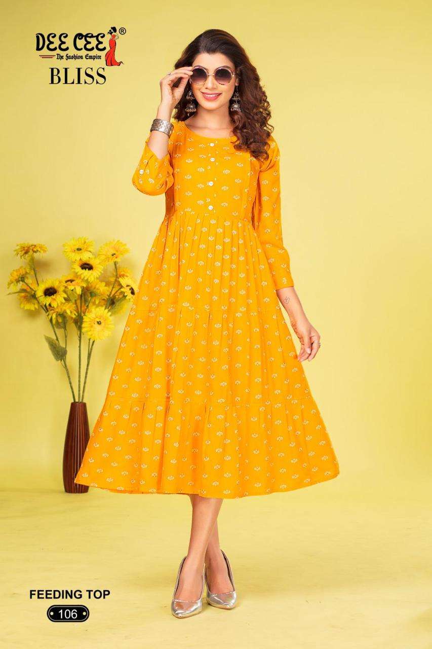 DeeCee BLISS Kurti Wholesale catalog
