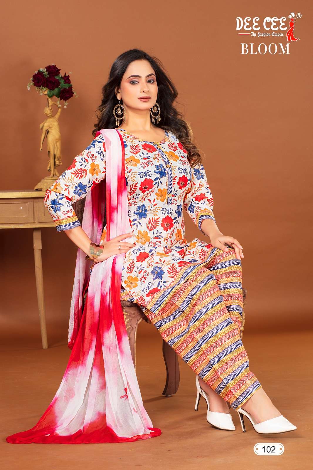 DEECEE BLOOM Dress Materials Wholesale catalog