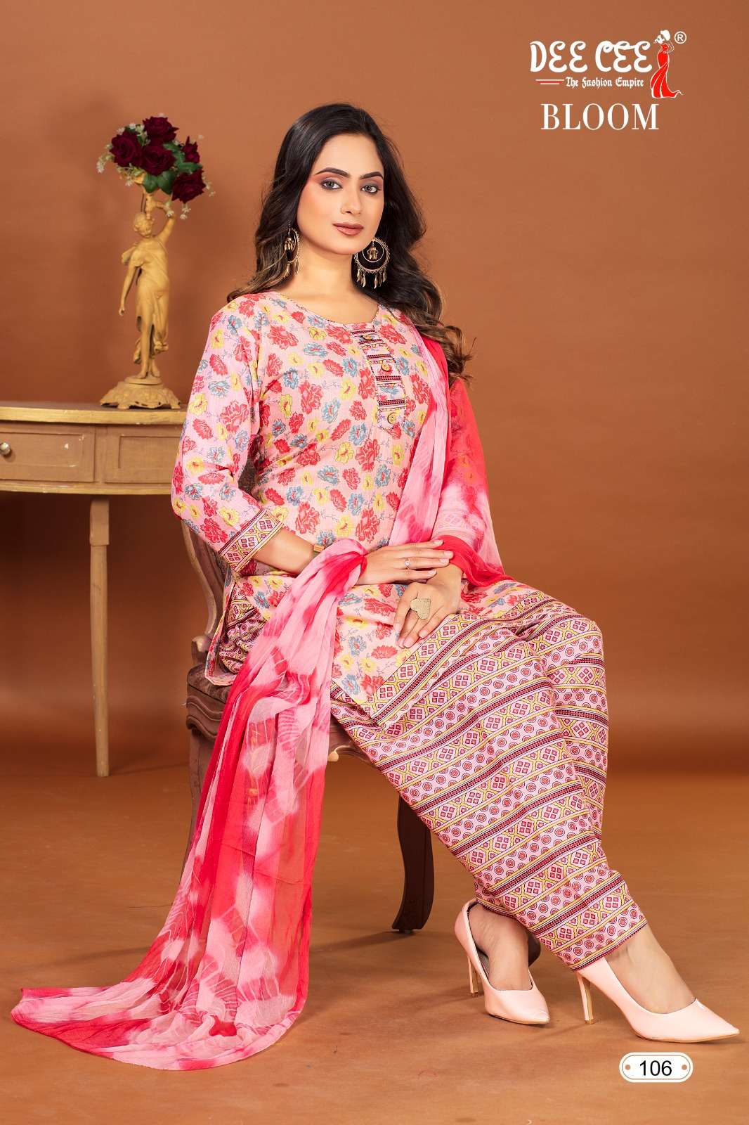 DEECEE BLOOM Dress Materials Wholesale catalog