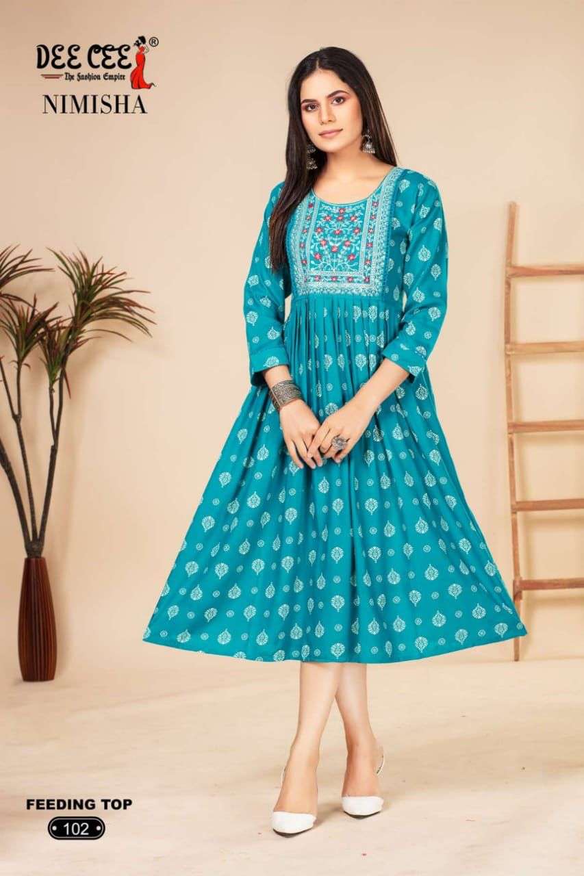 DEECEE NIMISHA Kurti Wholesale catalog