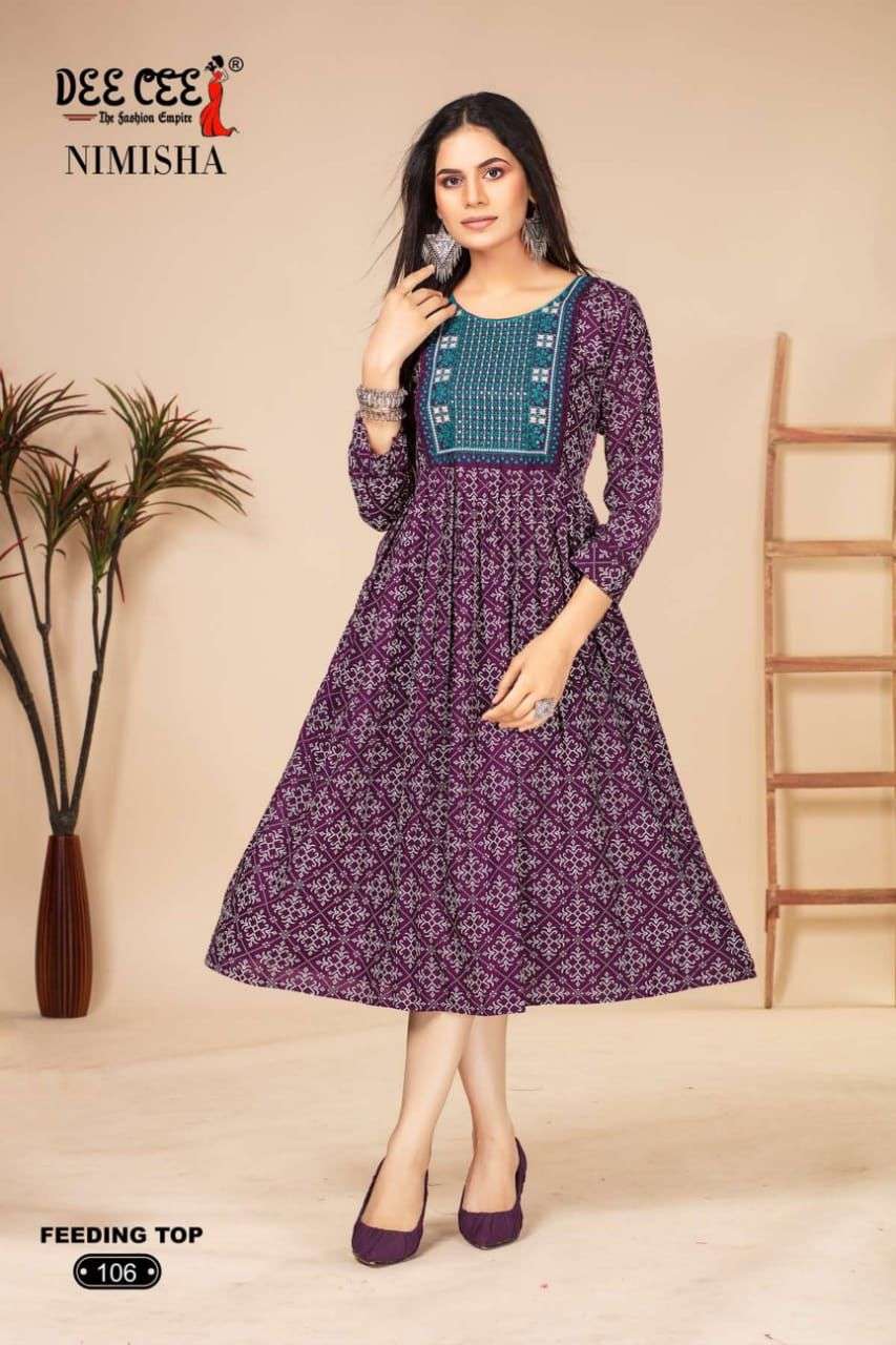 DEECEE NIMISHA Kurti Wholesale catalog