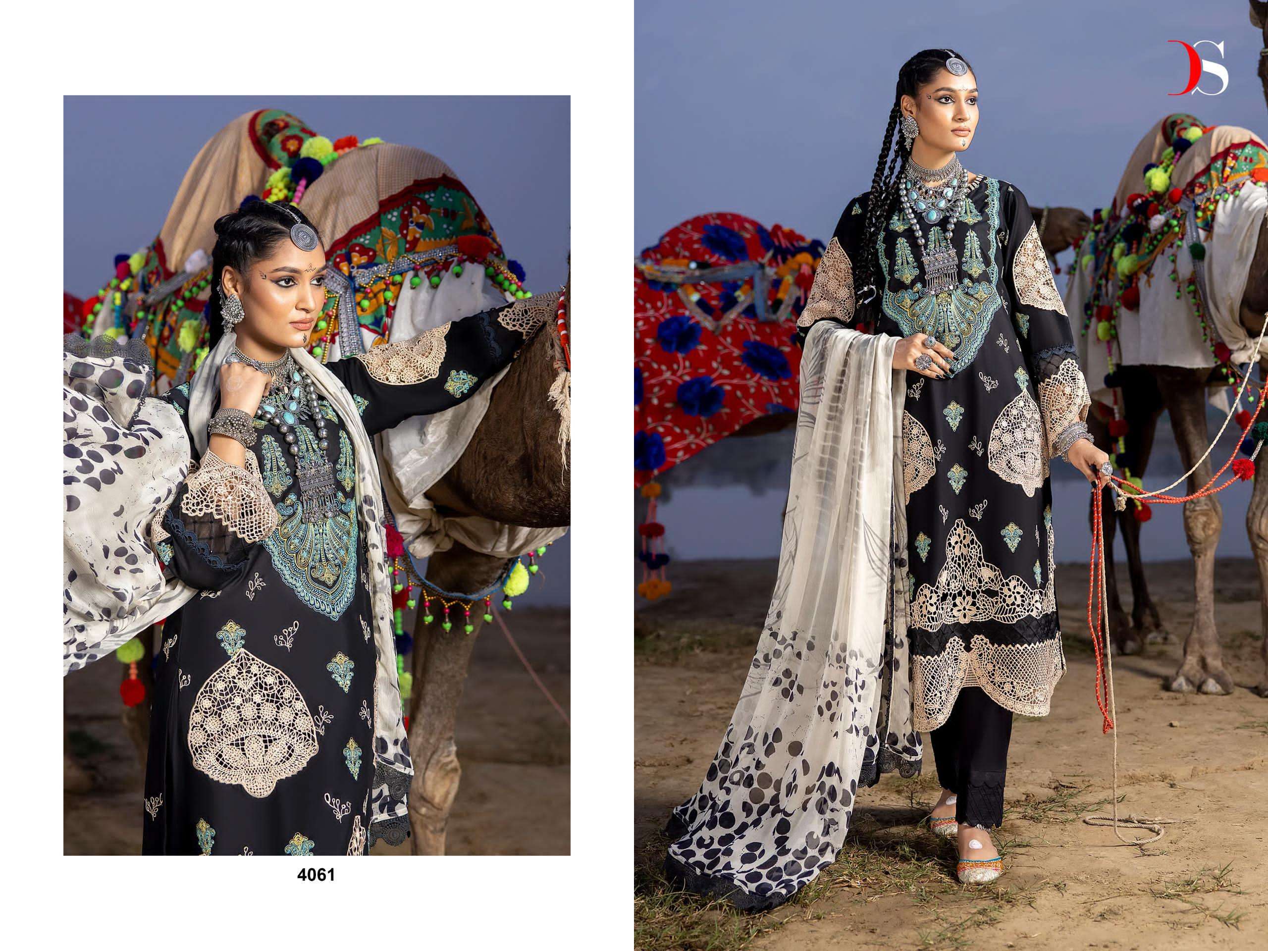Deepsy Adan Libas 24 Chiffon Dupatta Salwar Kameez Wholesale catalog