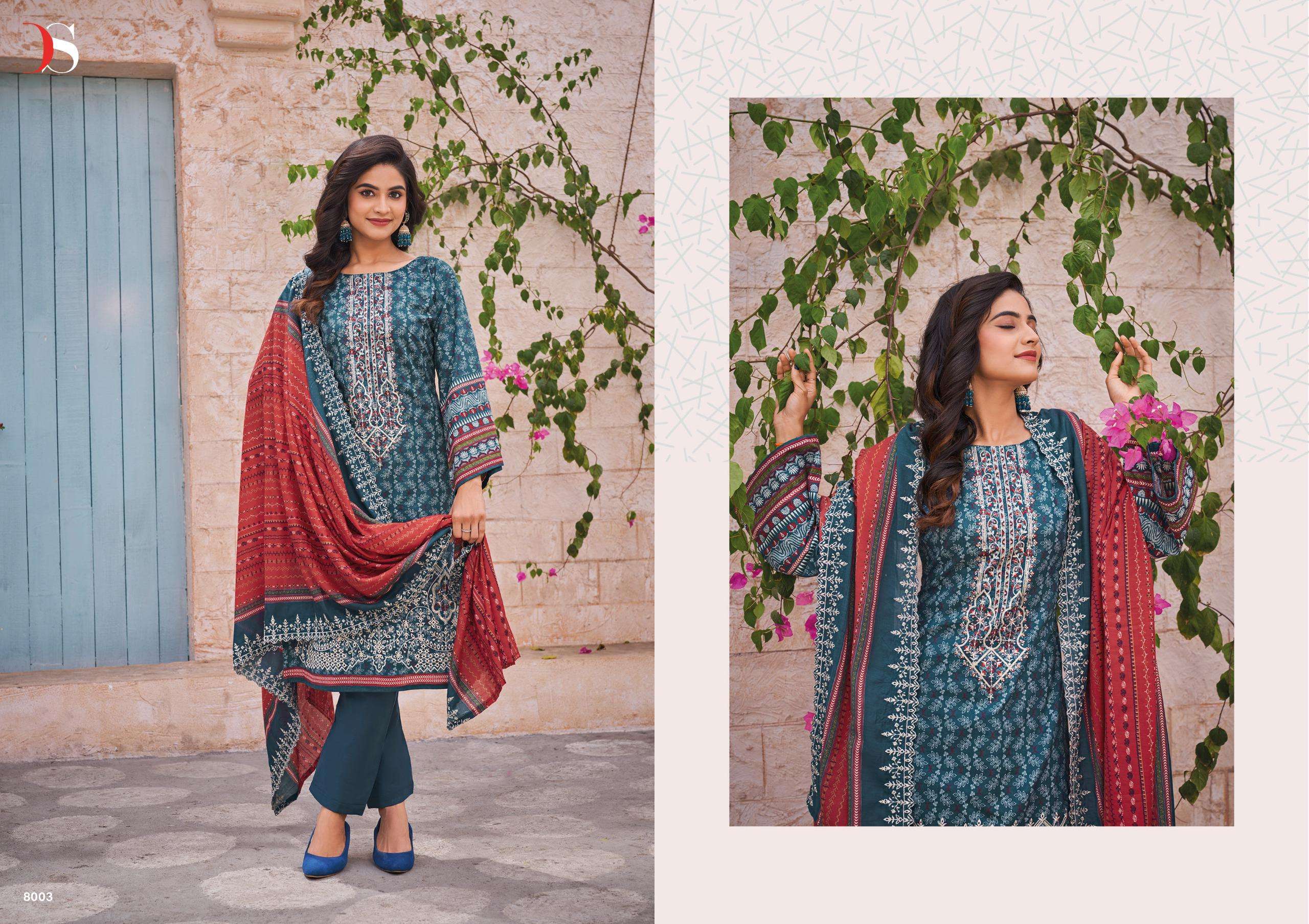 Deepsy Bin Saeed 8 Lawn Collection Salwar Kameez Wholesale catalog
