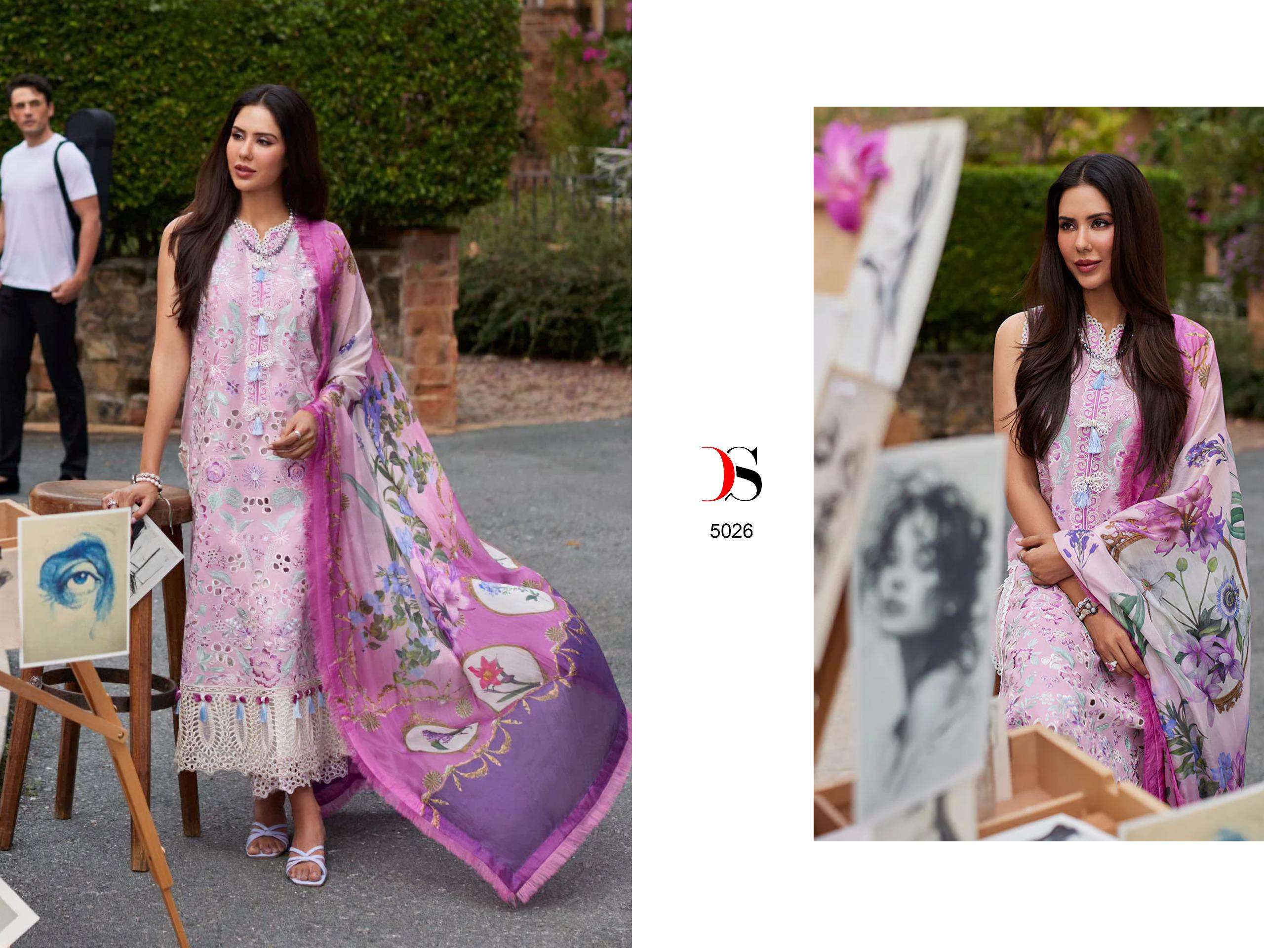 Deepsy Mush Q Heavy Embroidery Pakistani Suit Wholesale catalog