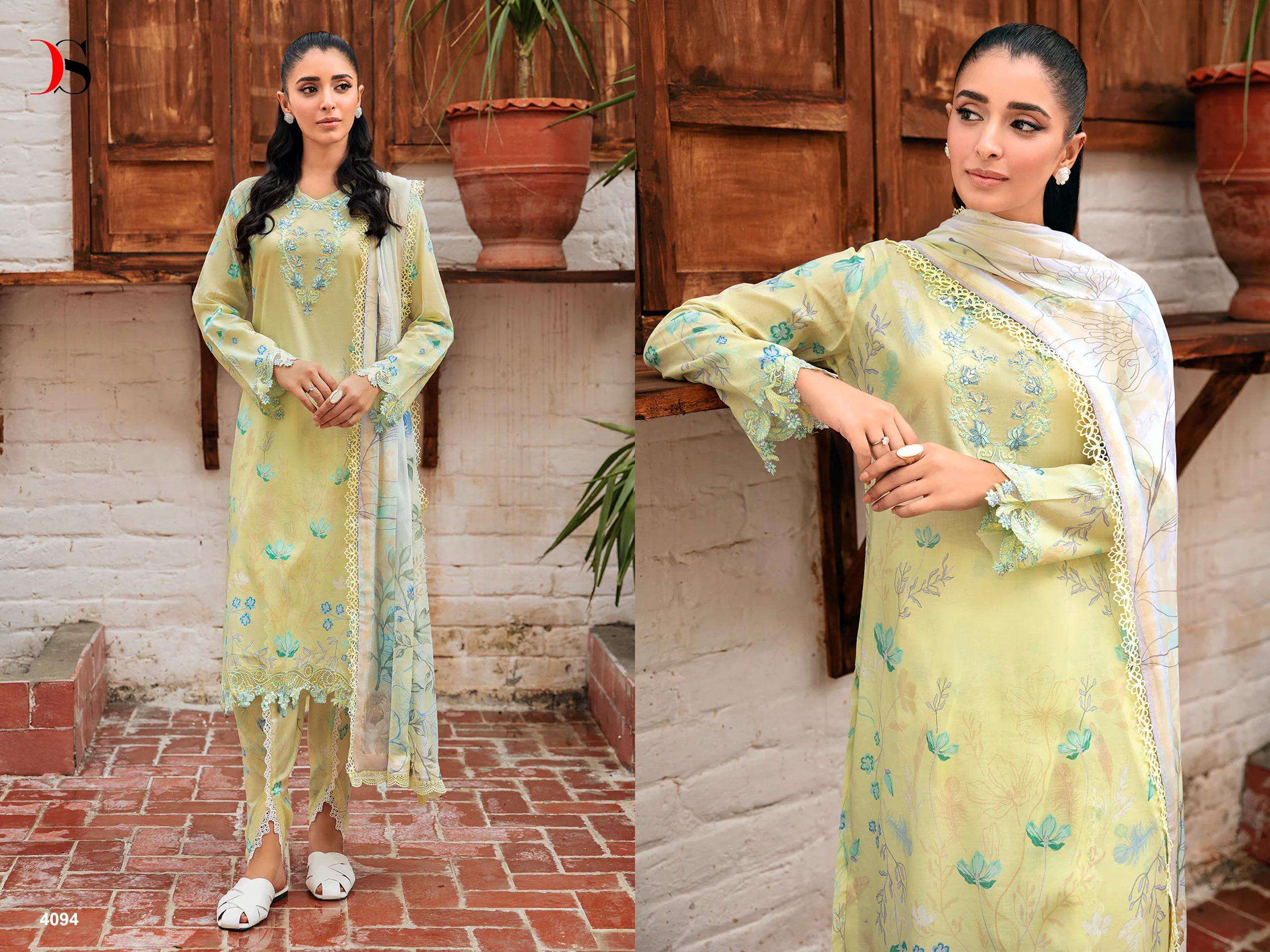 Deepsy Ramsha Rangrez 24 Chiffon Dupatta Salwar Suits Wholesale catalog