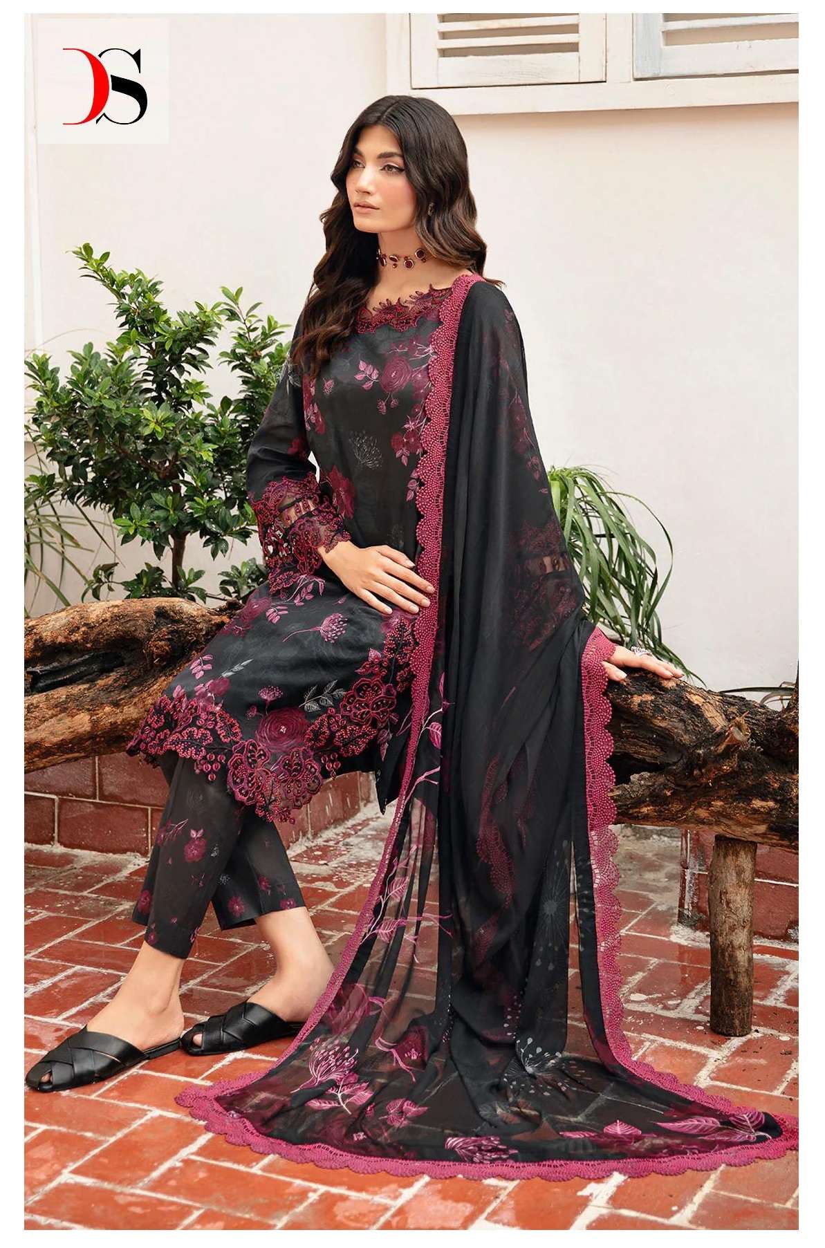 Deepsy Ramsha Rangrez 24 Chiffon Dupatta Salwar Suits Wholesale catalog