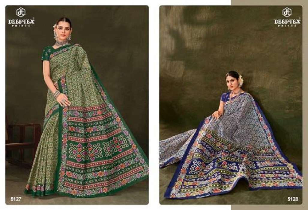 Deeptex Mother India Vol-51 – Cotton Saree -Wholesale Catalog