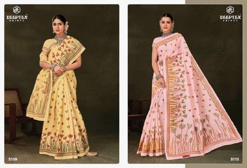 Deeptex Mother India Vol-51 – Cotton Saree -Wholesale Catalog