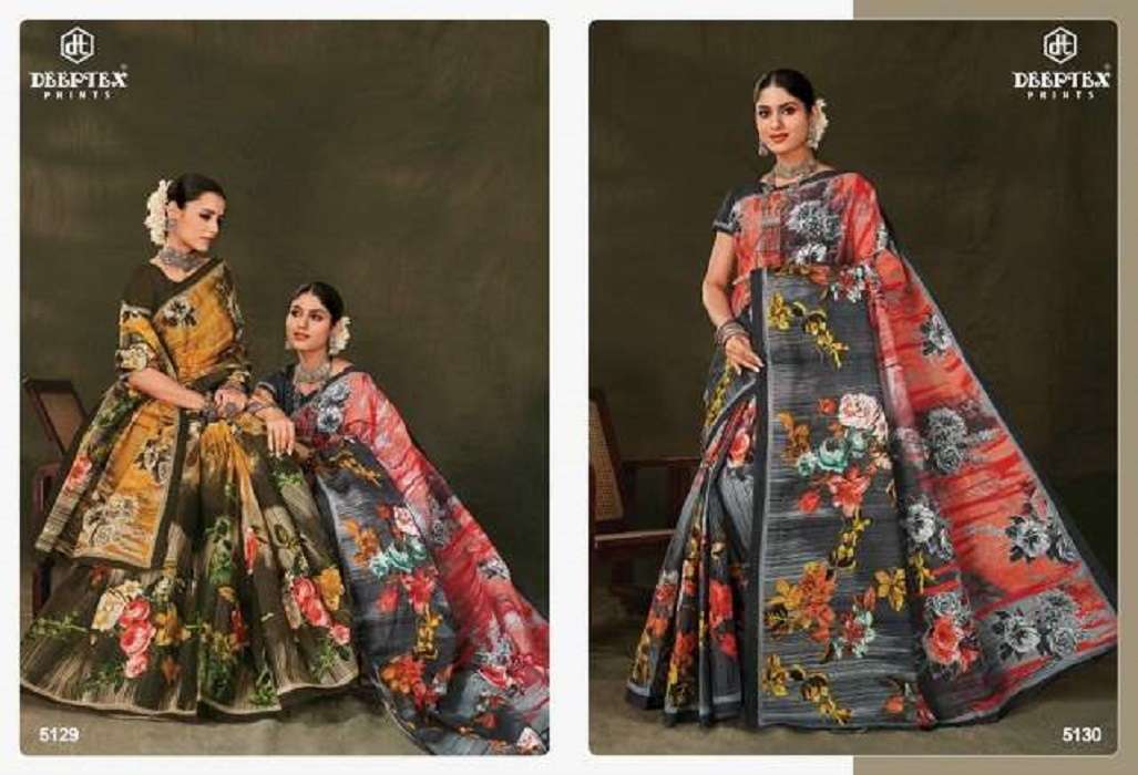 Deeptex Mother India Vol-51 – Cotton Saree -Wholesale Catalog