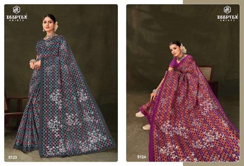 Deeptex Mother India Vol-51 – Cotton Saree -Wholesale Catalog