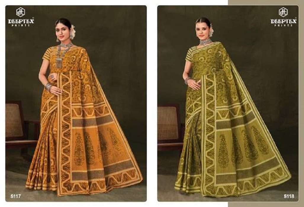 Deeptex Mother India Vol-51 – Cotton Saree -Wholesale Catalog