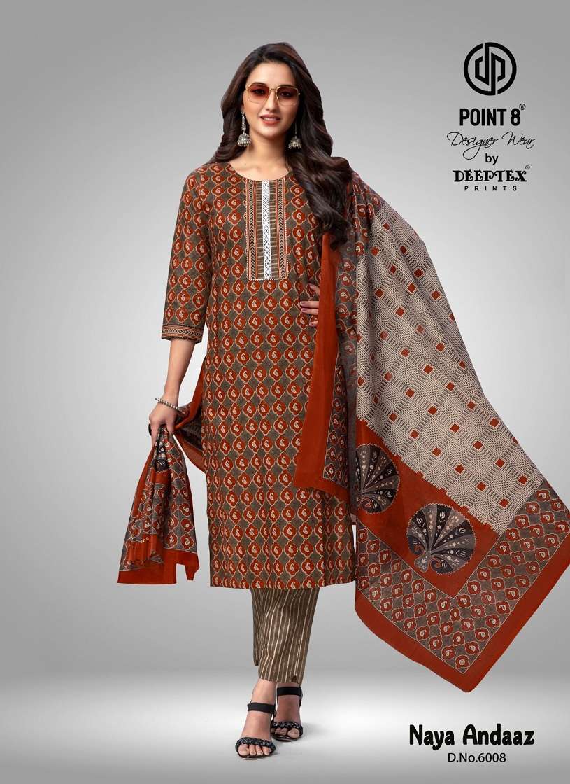 Deeptex Naya Andaz Vol-6 – Kurti Pant With Dupatta Wholesale Catalog