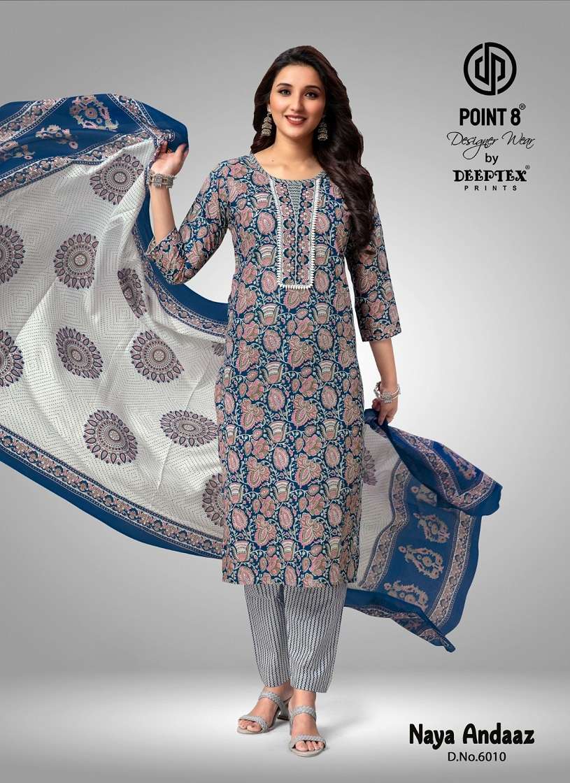 Deeptex Naya Andaz Vol-6 – Kurti Pant With Dupatta Wholesale Catalog