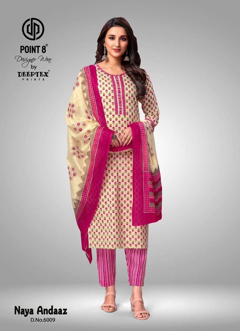 Deeptex Naya Andaz Vol-6 – Kurti Pant With Dupatta Wholesale Catalog