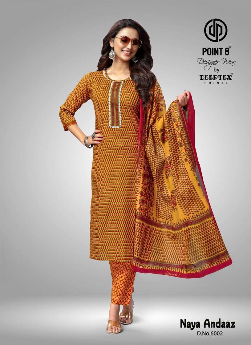 Deeptex Naya Andaz Vol-6 – Kurti Pant With Dupatta Wholesale Catalog