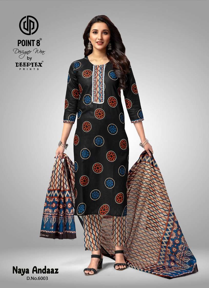 Deeptex Naya Andaz Vol-6 – Kurti Pant With Dupatta Wholesale Catalog