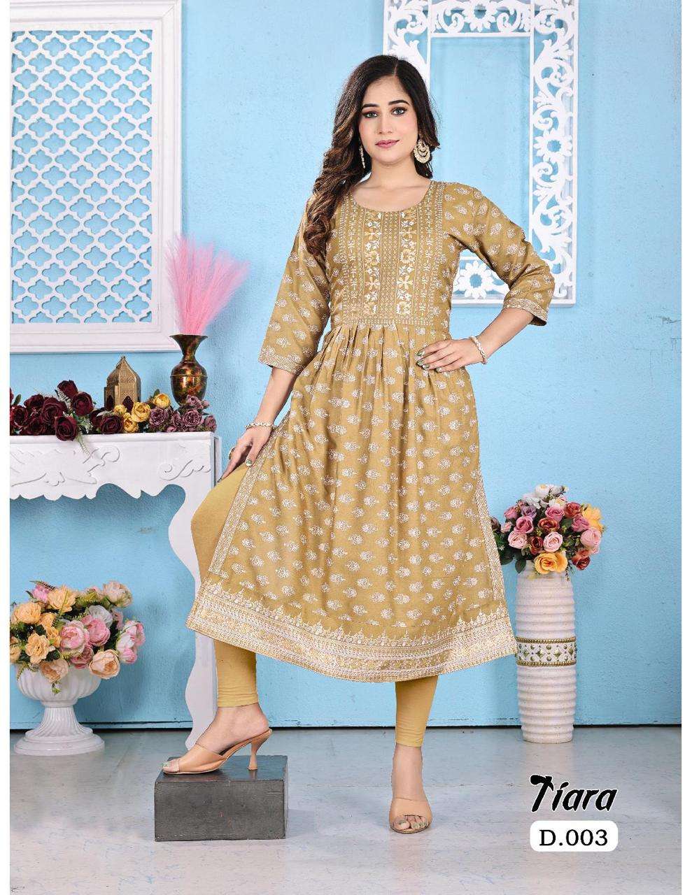 FASHION TALK TIARA Kurti Wholesale catalog