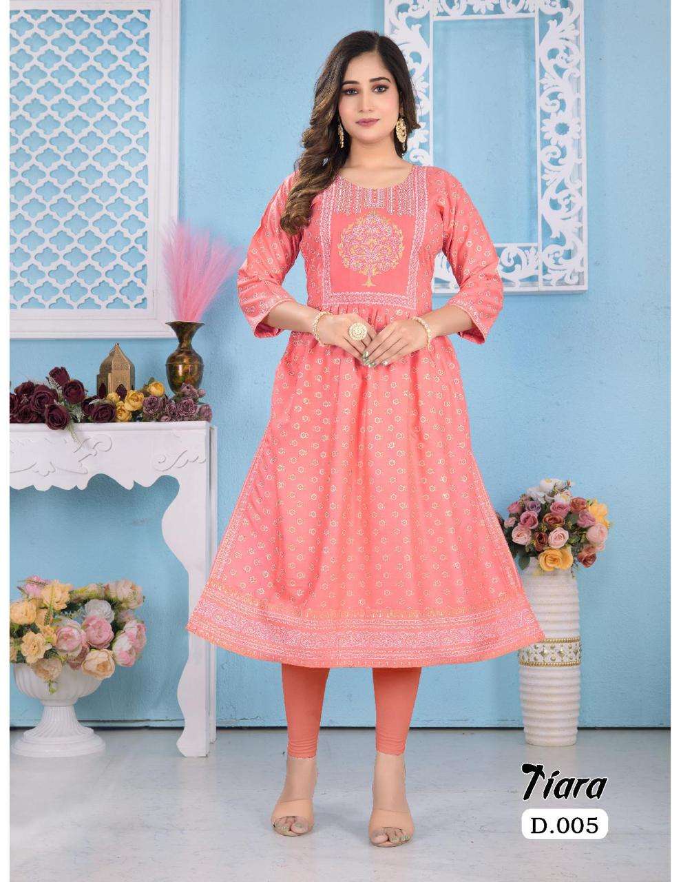 FASHION TALK TIARA Kurti Wholesale catalog