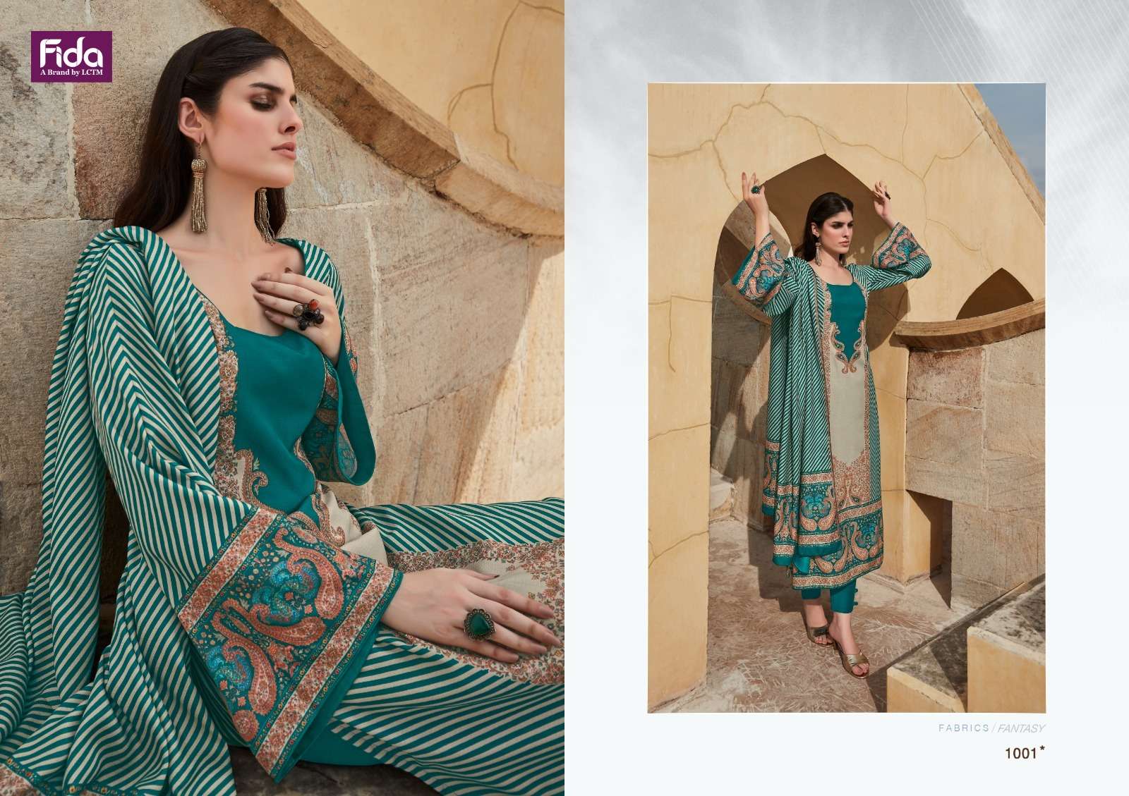 Fida Shirsa Digital Cotton Dress Material Wholesale catalog