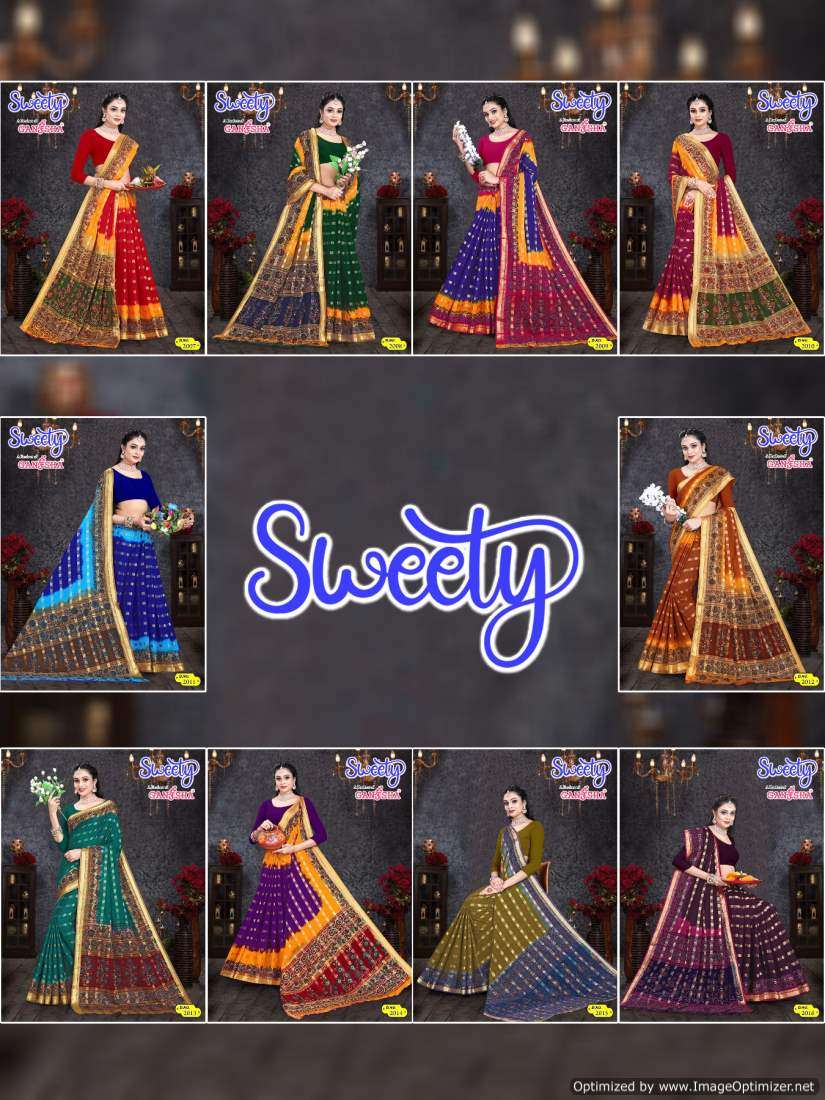 Ganesha Sweety Vol-2 – Cotton Sarees - Wholesale Catalog