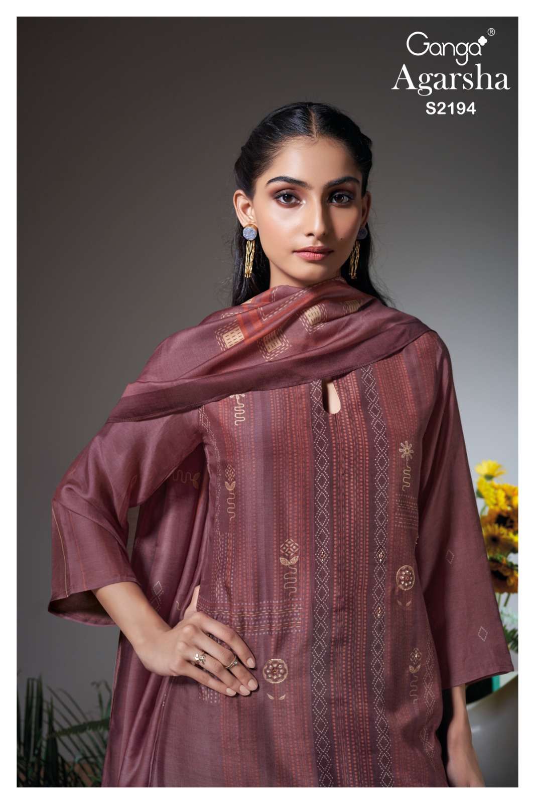 Ganga AGARSHA Salwar kameez Wholesale catalog