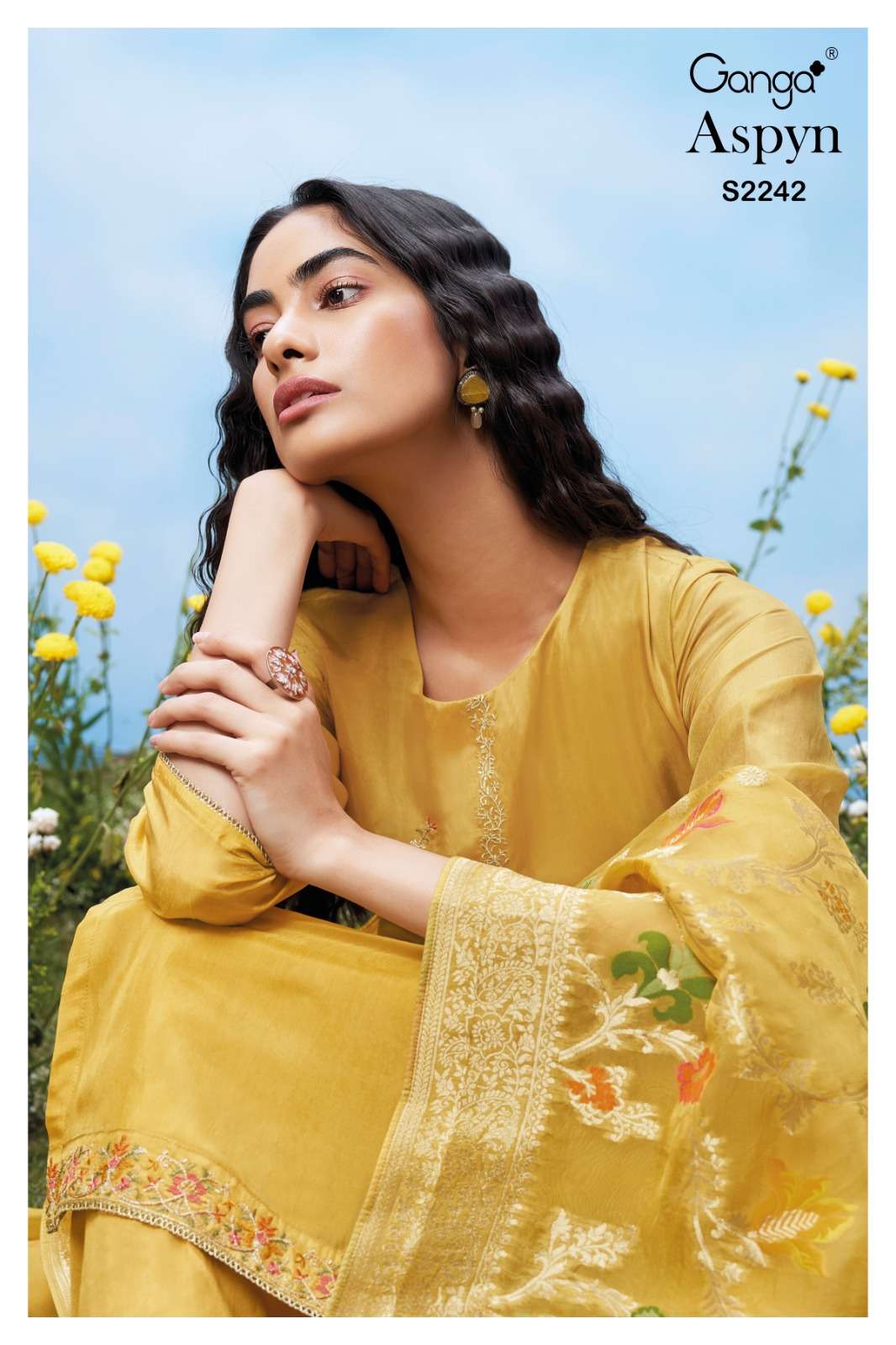 Ganga ASPYN Salwar kameez Wholesale catalog
