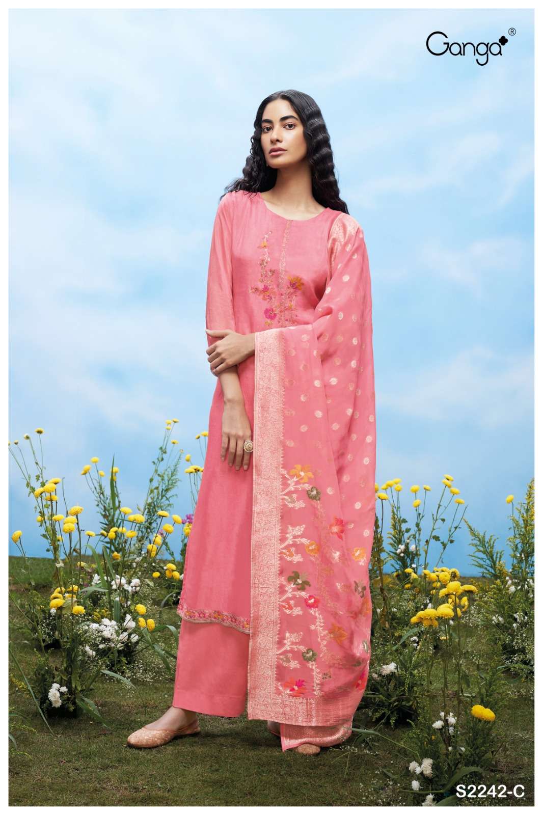 Ganga ASPYN Salwar kameez Wholesale catalog