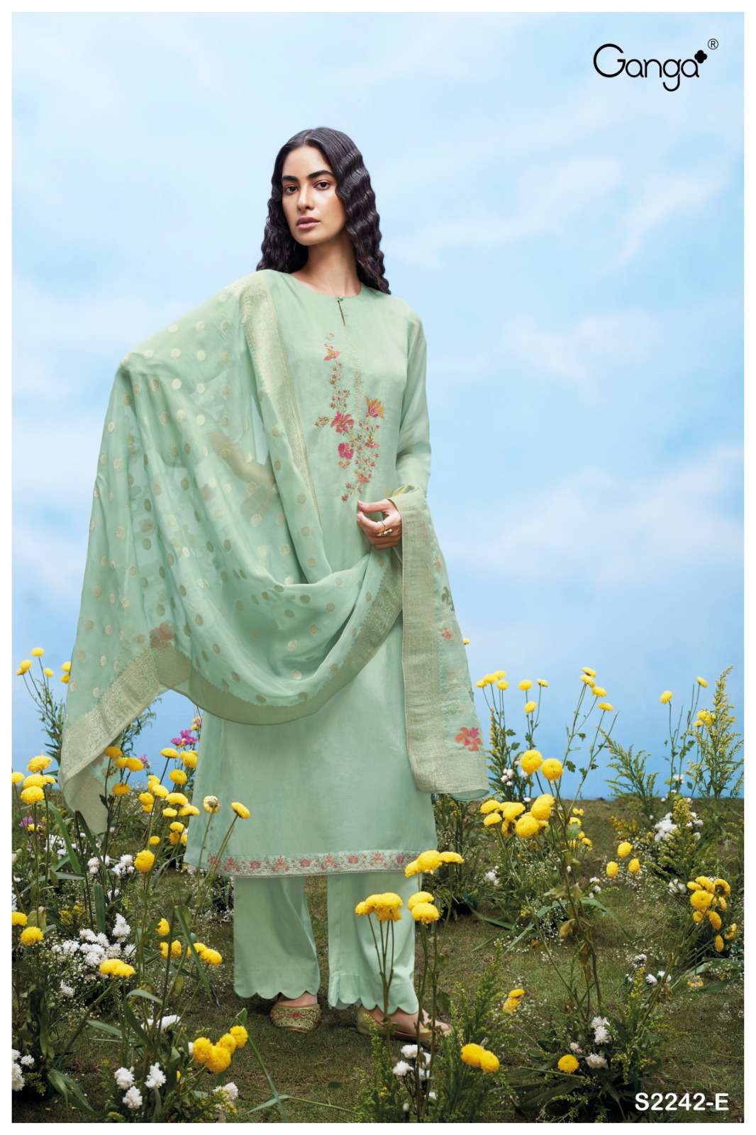 Ganga ASPYN Salwar kameez Wholesale catalog