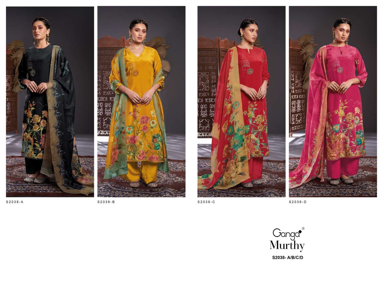 Ganga MURTHY Salwar kameez Wholesale catalog